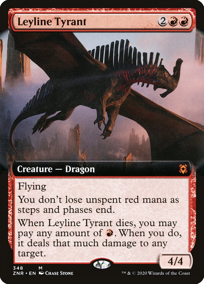 Leyline Tyrant (Extended) [Zendikar Rising] | Devastation Store