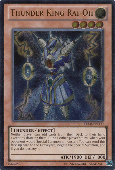 Thunder King Rai-Oh [TU08-EN000] Ultimate Rare | Devastation Store