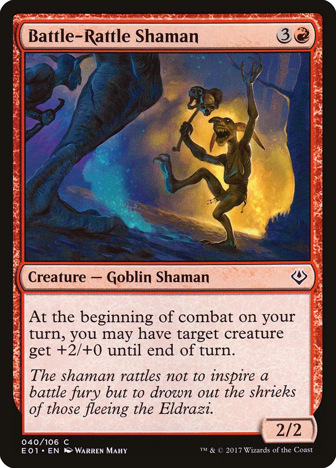 Battle-Rattle Shaman [Archenemy: Nicol Bolas] | Devastation Store