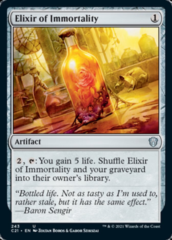 Elixir of Immortality [Commander 2021] | Devastation Store