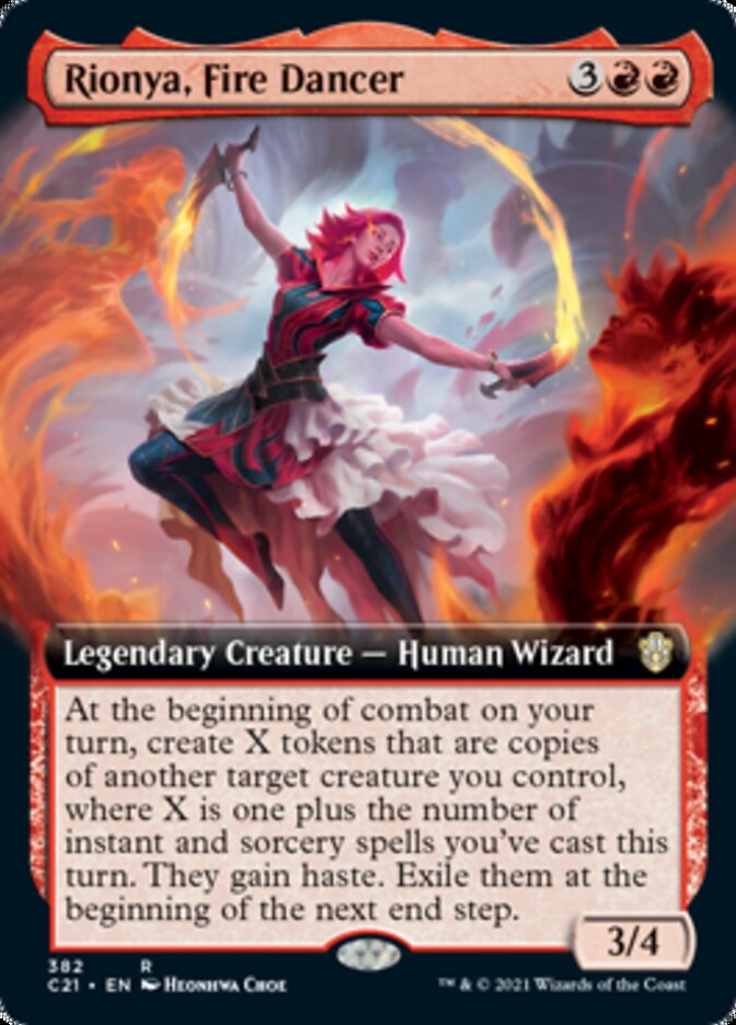 Rionya, Fire Dancer (Extended) [Commander 2021] | Devastation Store