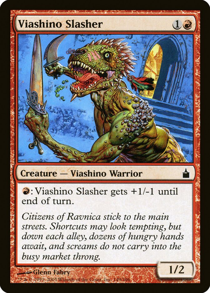 Viashino Slasher [Ravnica: City of Guilds] - Devastation Store | Devastation Store