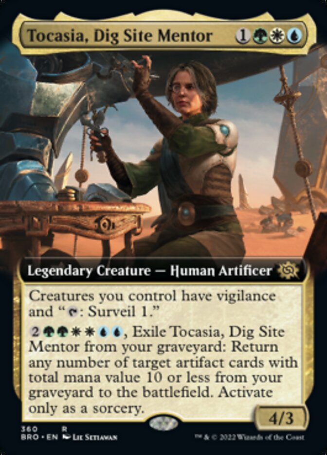 Tocasia, Dig Site Mentor (Extended Art) [The Brothers' War] | Devastation Store