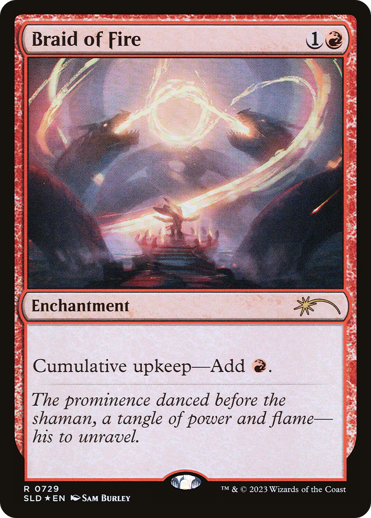 Braid of Fire (729) [Secret Lair Drop Promos] | Devastation Store