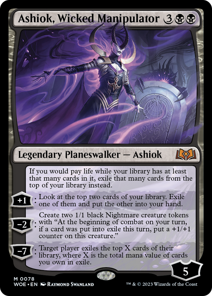 Ashiok, Wicked Manipulator [Wilds of Eldraine] | Devastation Store