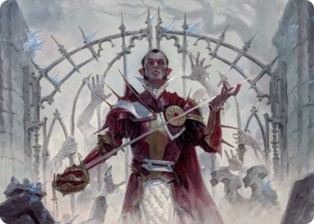 Cemetery Gatekeeper Art Card [Innistrad: Crimson Vow Art Series] | Devastation Store
