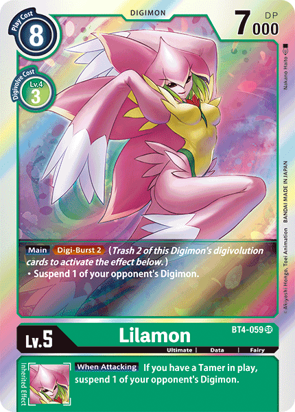 Lilamon [BT4-059] [Great Legend] | Devastation Store