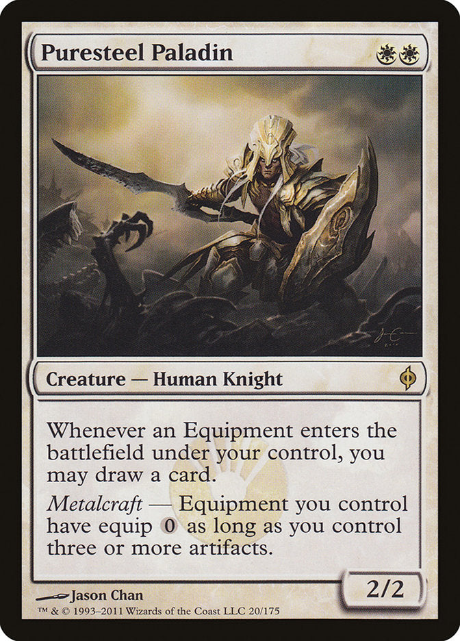 Puresteel Paladin [New Phyrexia] | Devastation Store