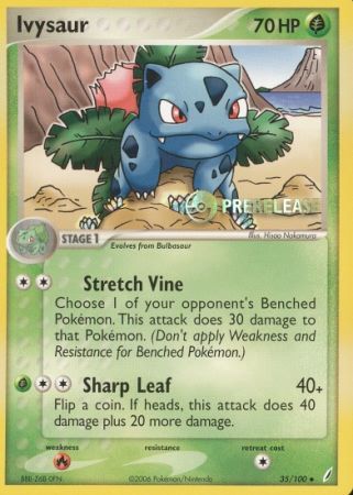 Ivysaur (35/100) (Prerelease Promo) [Nintendo: Black Star Promos] | Devastation Store