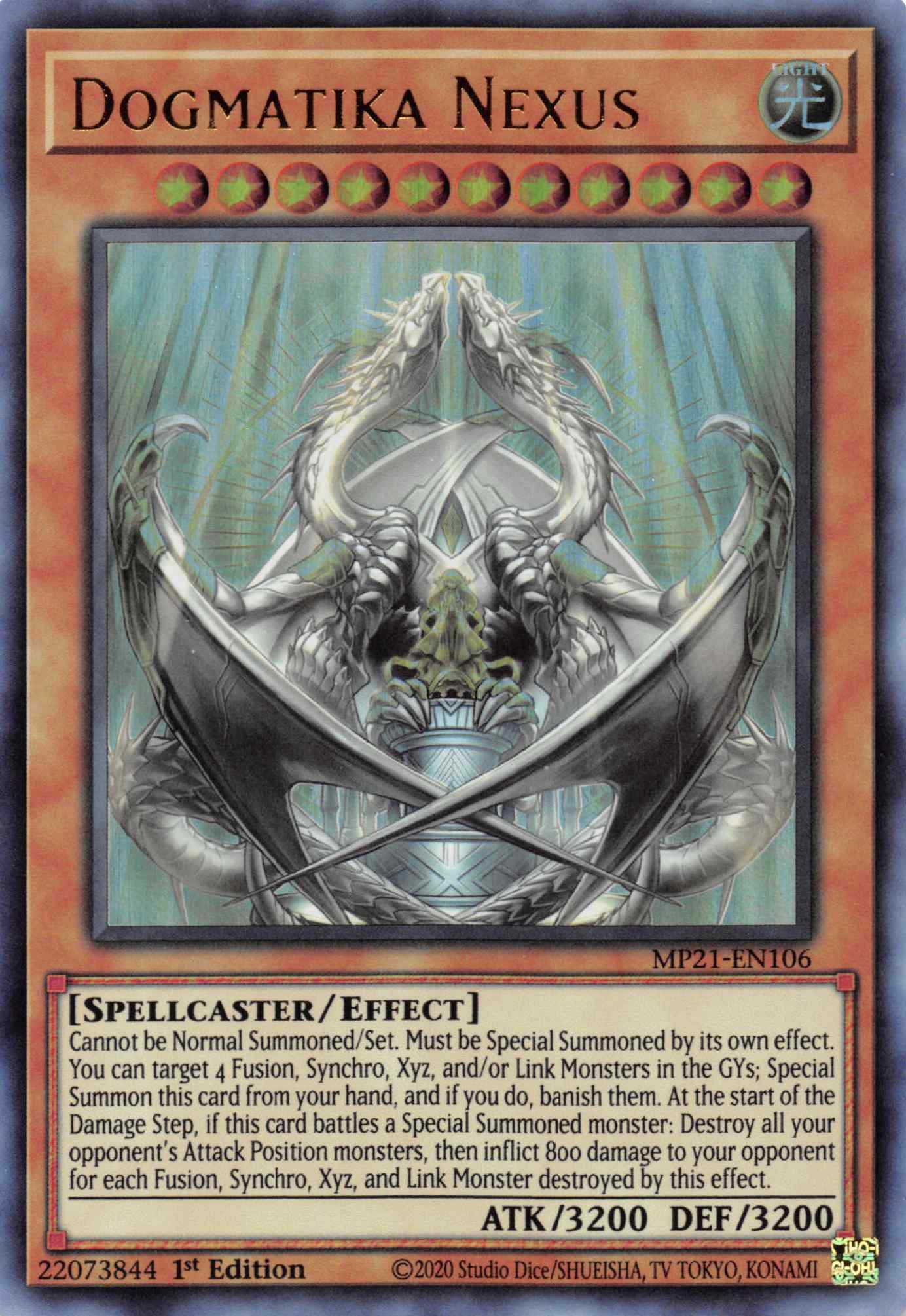 Dogmatika Nexus [MP21-EN106] Ultra Rare | Devastation Store