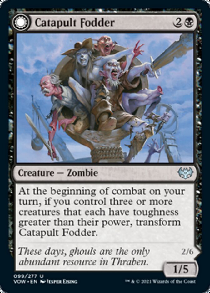 Catapult Fodder // Catapult Captain [Innistrad: Crimson Vow] | Devastation Store