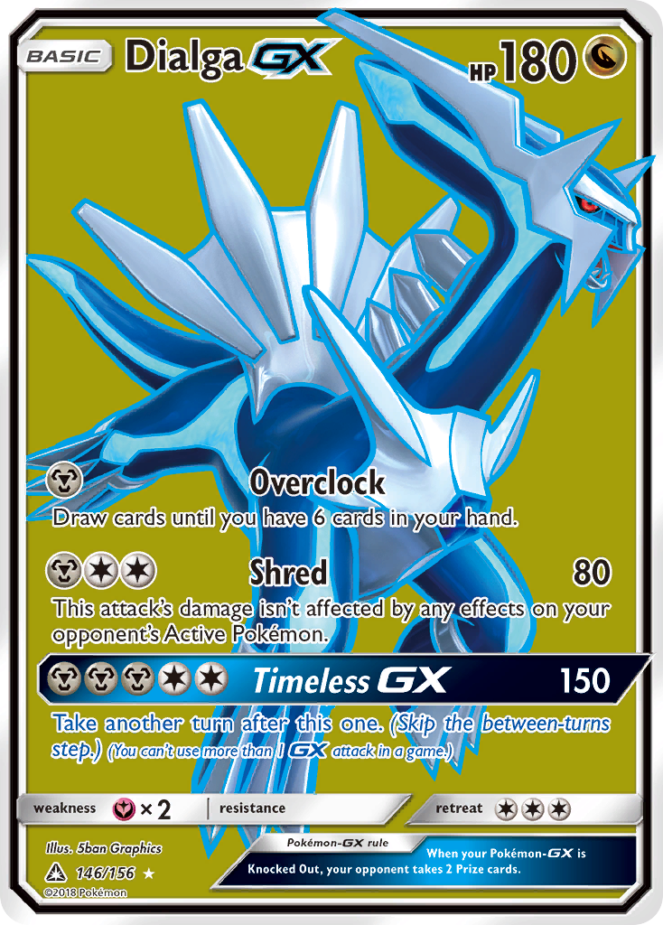 Dialga GX (146/156) [Sun & Moon: Ultra Prism] | Devastation Store