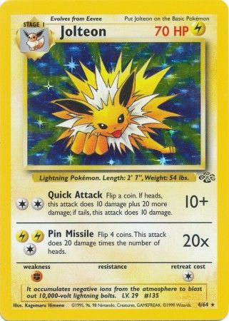 Jolteon (4/64) [Jungle Unlimited] | Devastation Store