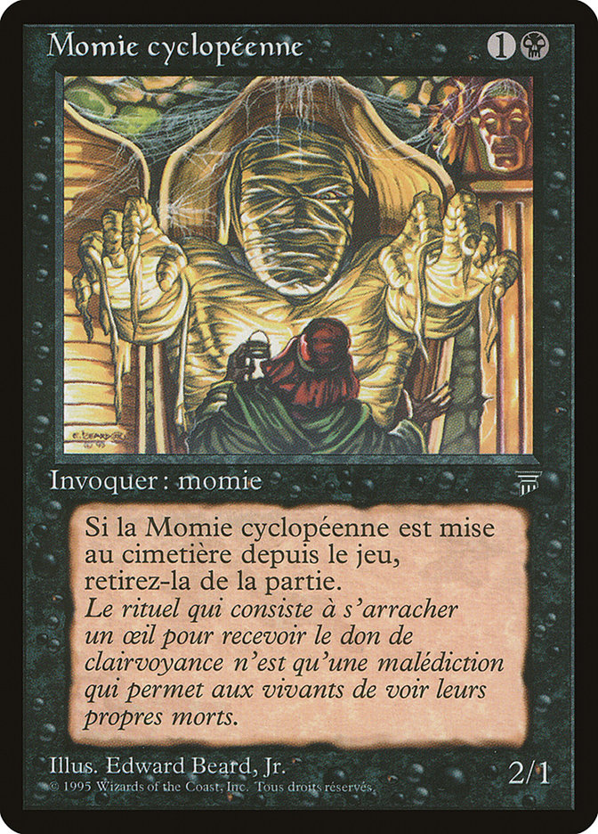 Cyclopean Mummy (French) - "Momie cyclopeenne" [Renaissance] | Devastation Store