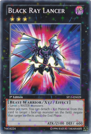 Black Ray Lancer [SP13-EN029] Starfoil Rare | Devastation Store