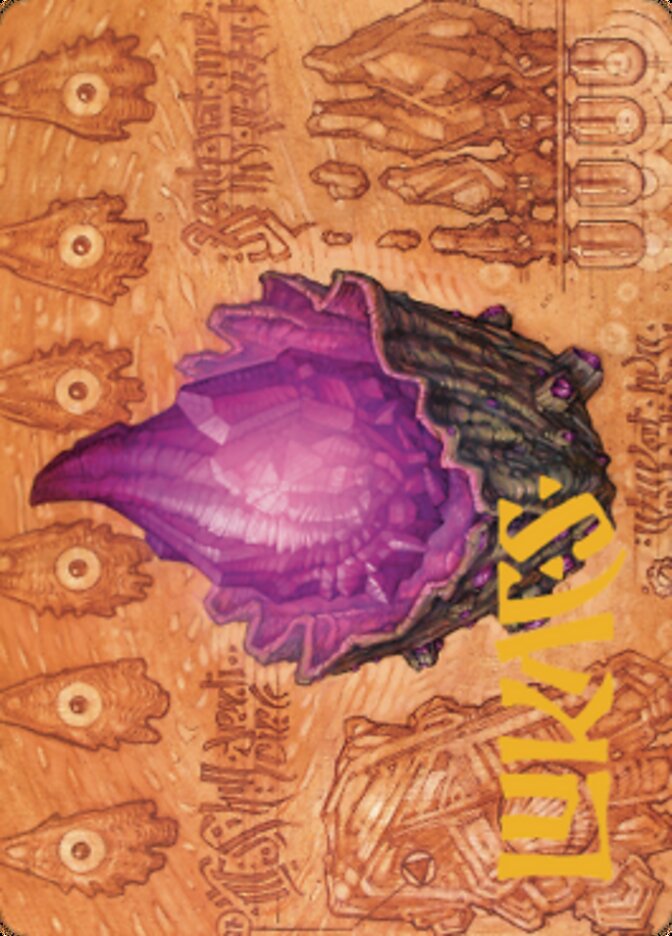 Thorn of Amethyst Art Card (Gold-Stamped Signature) [The Brothers' War Art Series] | Devastation Store