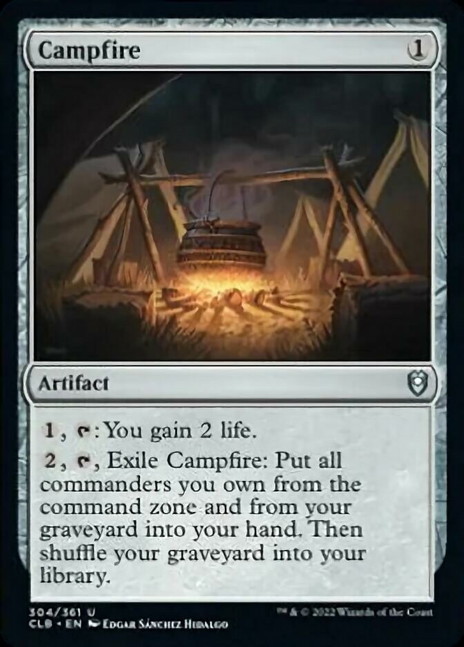 Campfire [Commander Legends: Battle for Baldur's Gate] | Devastation Store