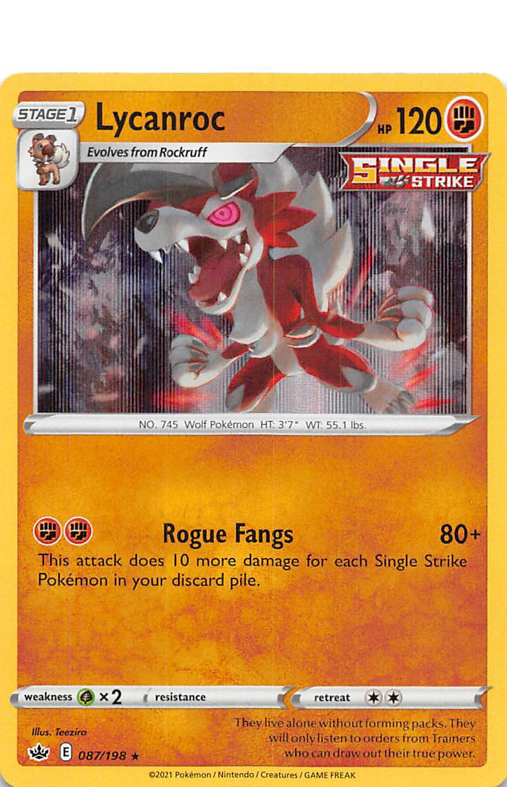 Lycanroc (087/198) [Sword & Shield: Chilling Reign] | Devastation Store