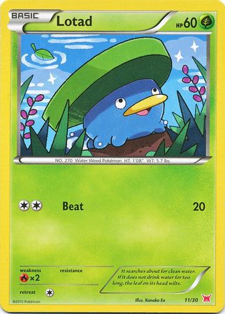 Lotad (11/30) [XY: Trainer Kit 2 - Latias] | Devastation Store