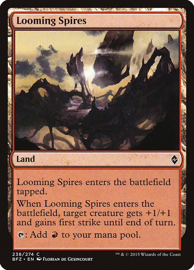 Looming Spires [Battle for Zendikar] | Devastation Store