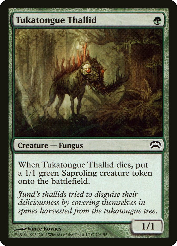 Tukatongue Thallid [Planechase 2012] | Devastation Store