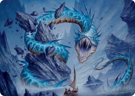 Biolume Serpent Art Card [Innistrad: Crimson Vow Art Series] | Devastation Store