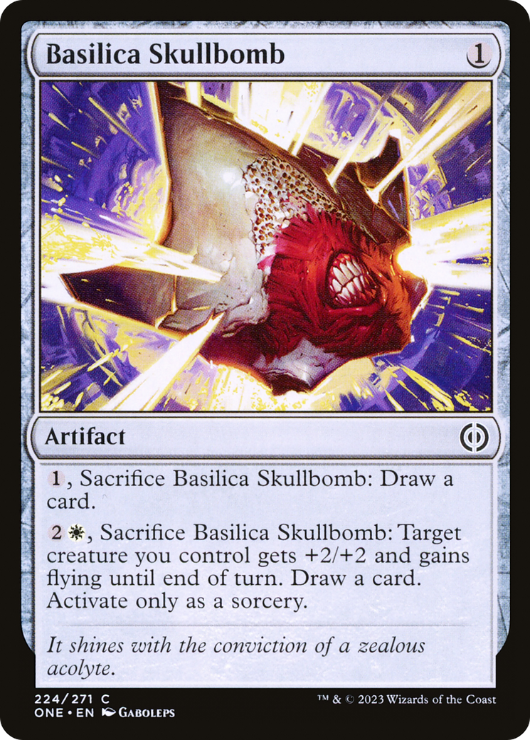 Basilica Skullbomb [Phyrexia: All Will Be One] | Devastation Store