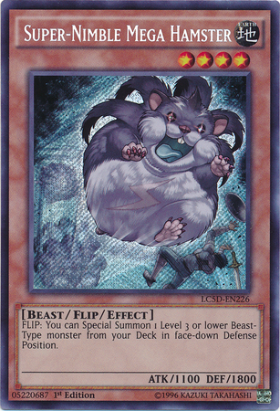 Super-Nimble Mega Hamster [LC5D-EN226] Secret Rare | Devastation Store