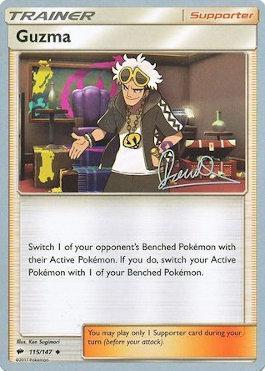 Guzma (115/147) (Infinite Force - Diego Cassiraga) [World Championships 2017] | Devastation Store