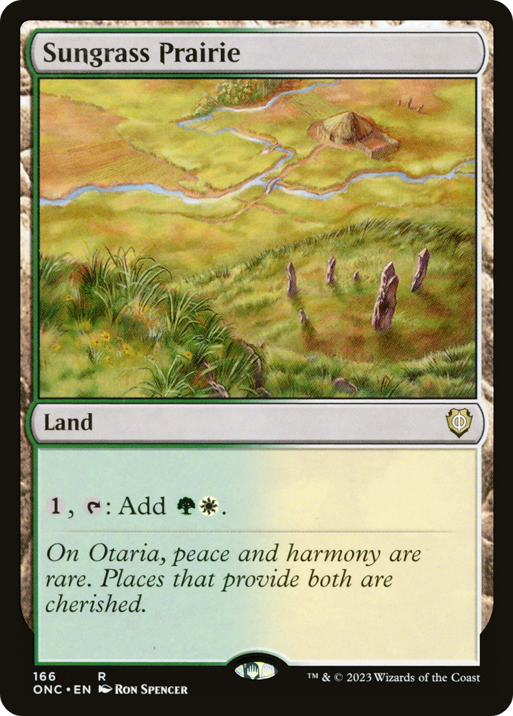 Sungrass Prairie [Phyrexia: All Will Be One Commander] | Devastation Store