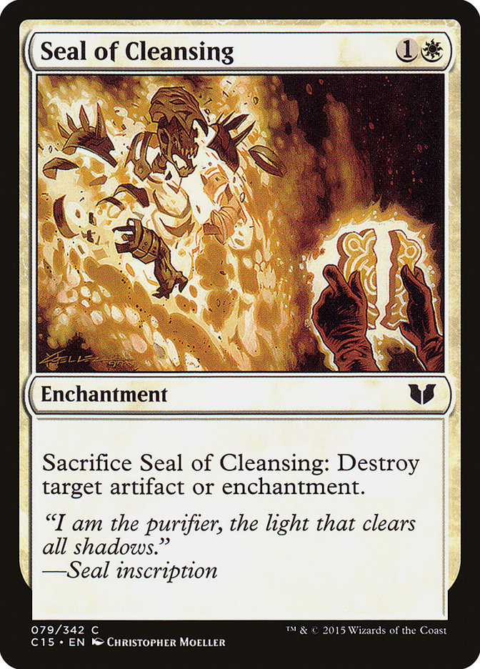 Seal of Cleansing [Commander 2015] | Devastation Store