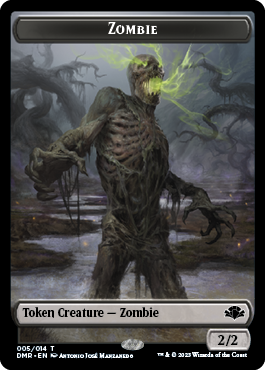 Zombie // Sheep Double-Sided Token [Dominaria Remastered Tokens] | Devastation Store