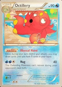 Octillery (33/162) (Infinite Force - Diego Cassiraga) [World Championships 2017] | Devastation Store