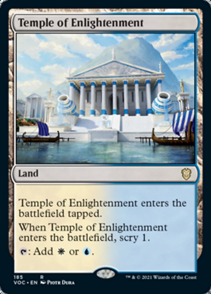 Temple of Enlightenment [Innistrad: Crimson Vow Commander] | Devastation Store