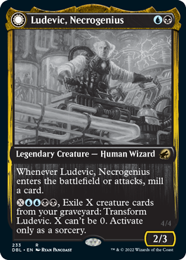 Ludevic, Necrogenius // Olag, Ludevic's Hubris [Innistrad: Double Feature] | Devastation Store