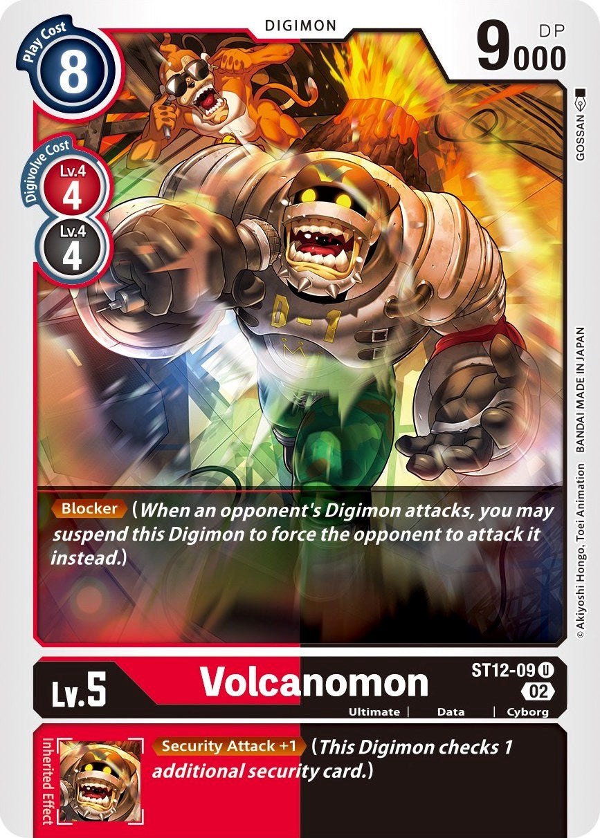 Volcanomon [ST12-09] [Starter Deck: Jesmon] | Devastation Store