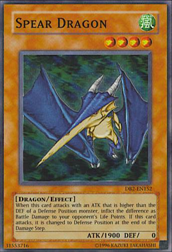 Spear Dragon [DB2-EN152] Super Rare | Devastation Store