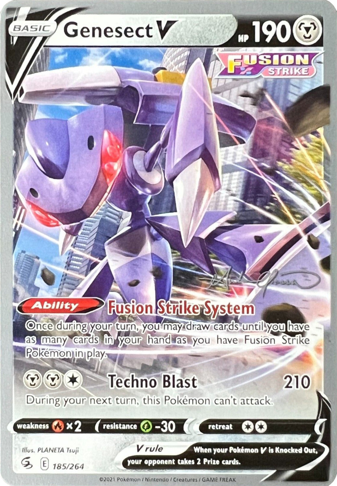 Genesect V (185/264) (The Shape of Mew - Andre Chiasson) [World Championships 2022] | Devastation Store