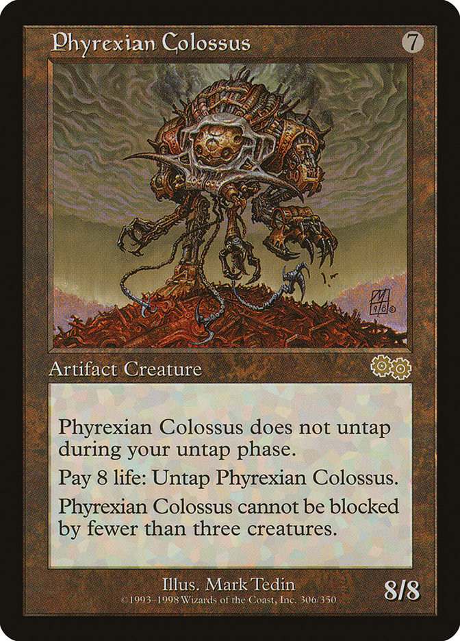 Phyrexian Colossus [Urza's Saga] - Devastation Store | Devastation Store