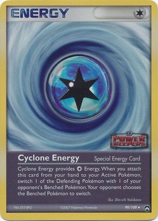 Cyclone Energy (90/108) (Stamped) [EX: Power Keepers] | Devastation Store