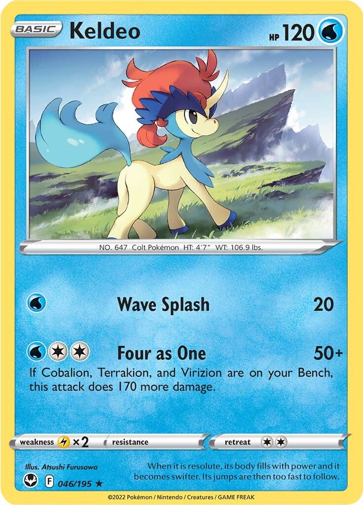 Keldeo (046/195) [Sword & Shield: Silver Tempest] | Devastation Store