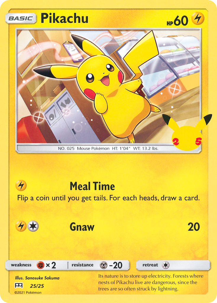 Pikachu (25/25) [McDonald's 25th Anniversary] | Devastation Store