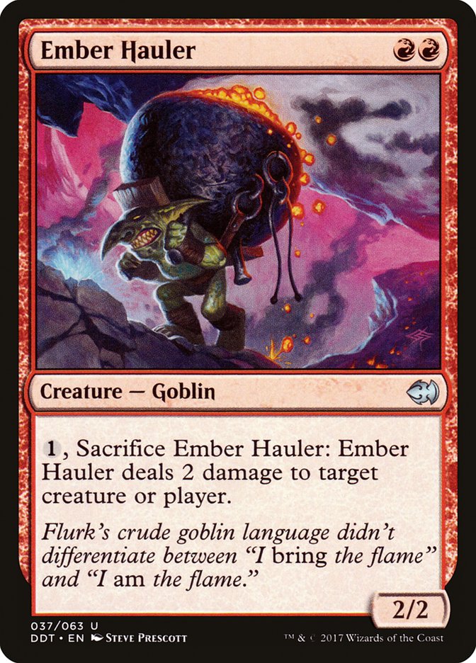 Ember Hauler [Duel Decks: Merfolk vs. Goblins] | Devastation Store