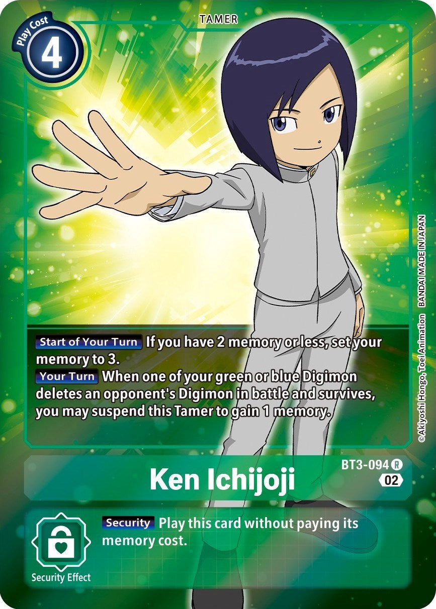 Ken Ichijoji [BT3-094] (Alternate Art) [Starter Deck: Ragnaloardmon] | Devastation Store
