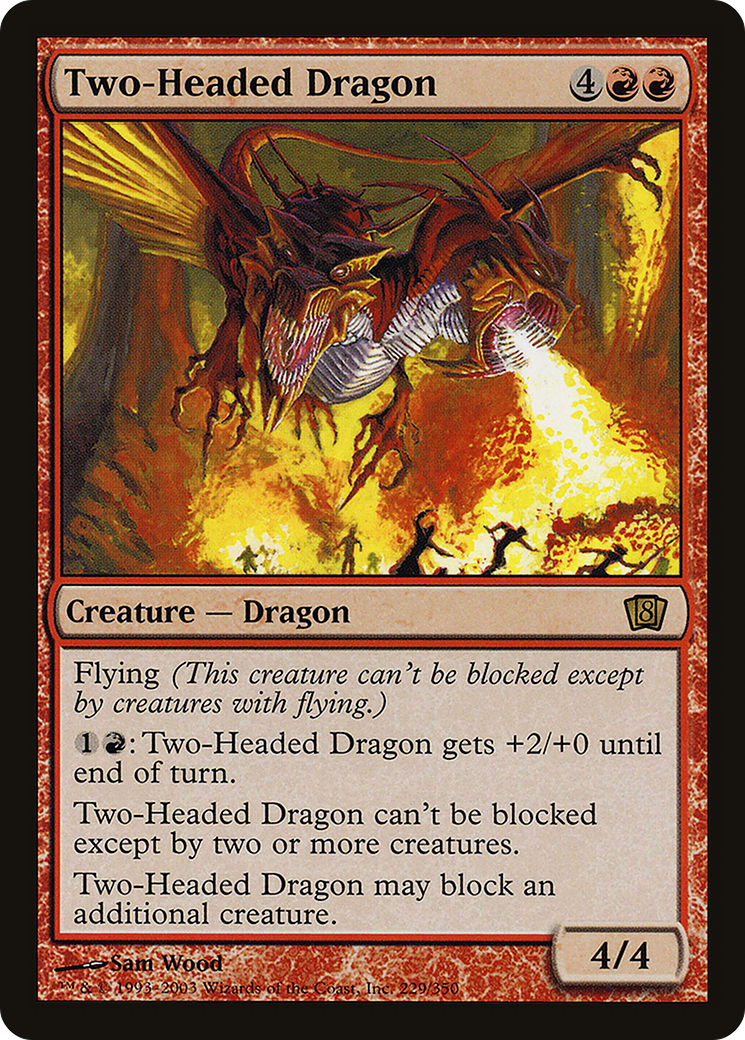 Two-Headed Dragon (E3 2003) [Oversize Cards] | Devastation Store