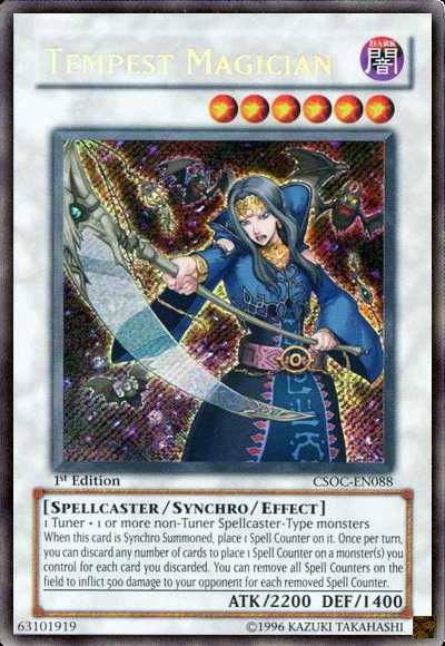 Tempest Magician [CSOC-EN088] Secret Rare | Devastation Store