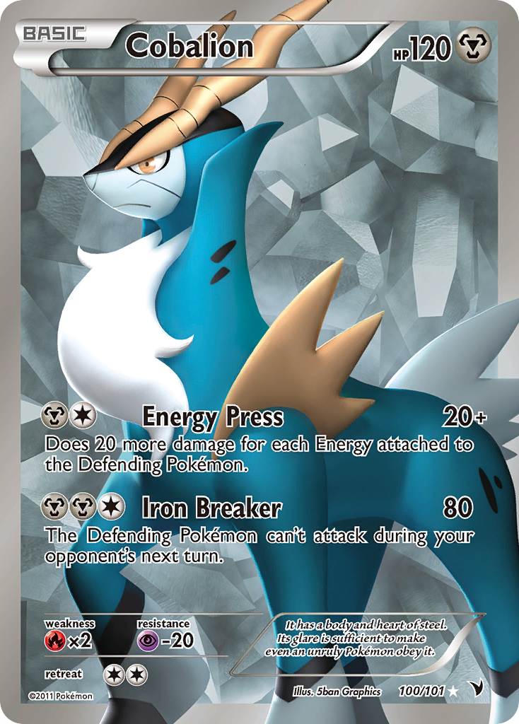 Cobalion (100/101) [Black & White: Noble Victories] | Devastation Store