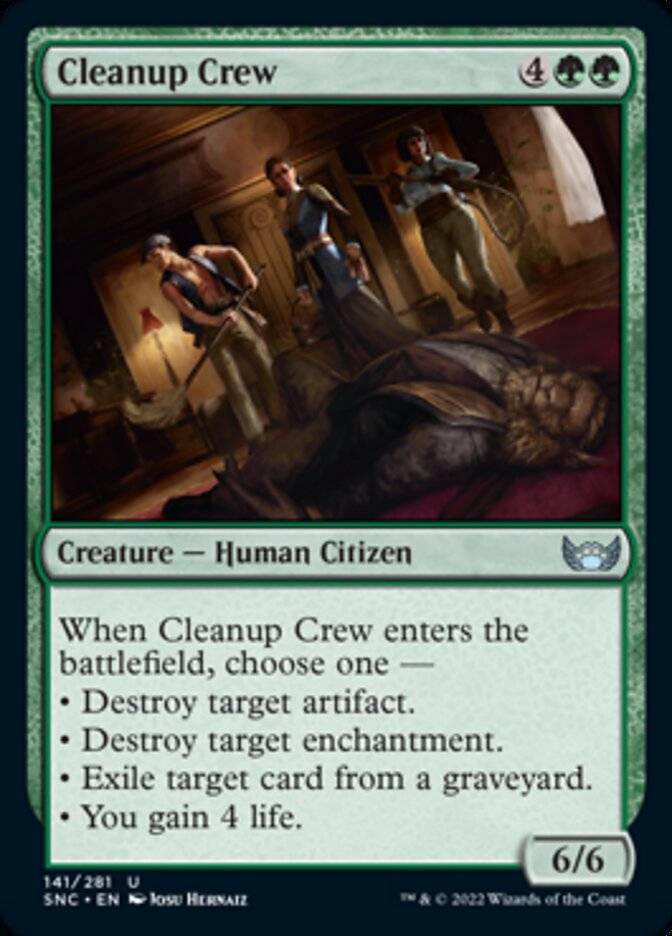 Cleanup Crew [Streets of New Capenna] | Devastation Store