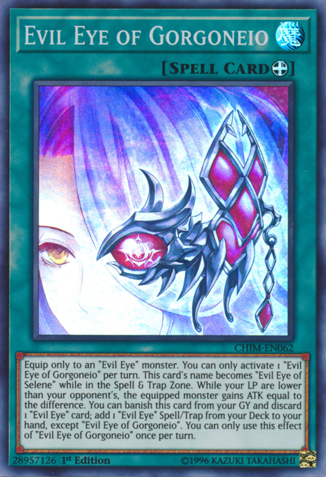 Evil Eye of Gorgoneio [CHIM-EN062] Super Rare | Devastation Store