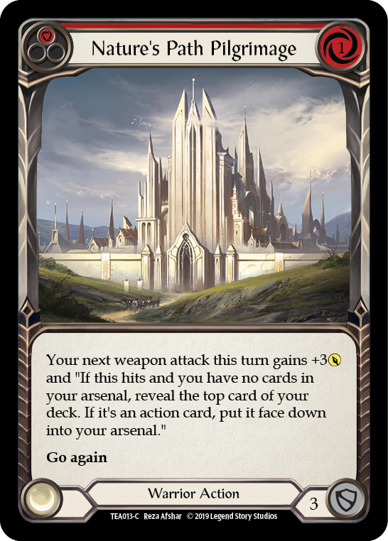 Nature's Path Pilgrimage (Red) [TEA013-C] Normal - Devastation Store | Devastation Store